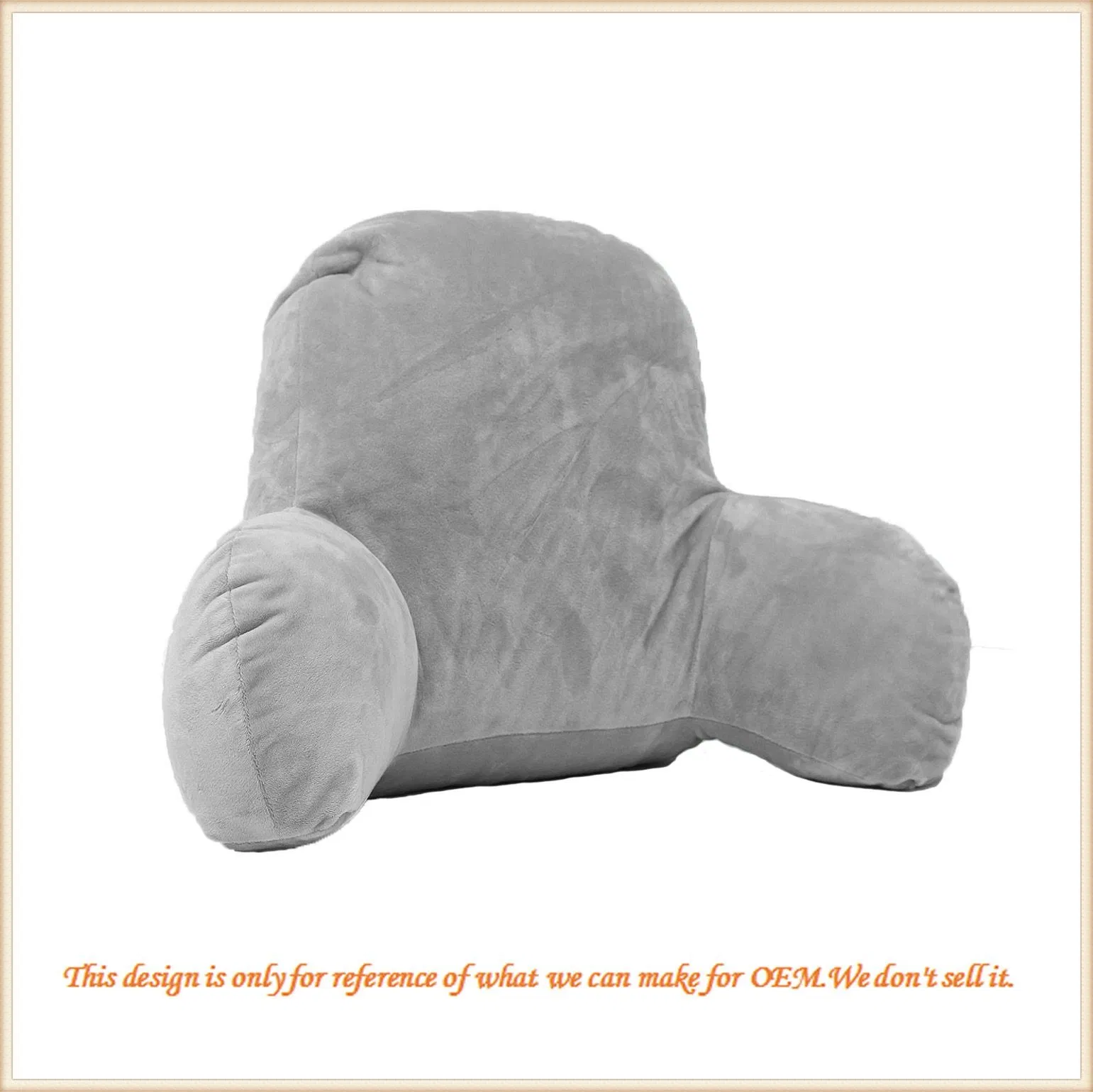 Custom Logo Design Comfortable Hug Pillow Throw Plush Backrest Cushion for All