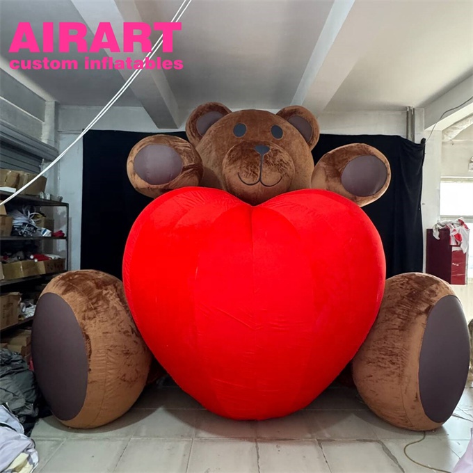 Giant Plush Teddy Bear for Adults for Wedding Anniversary Decoration with Customizable Logo