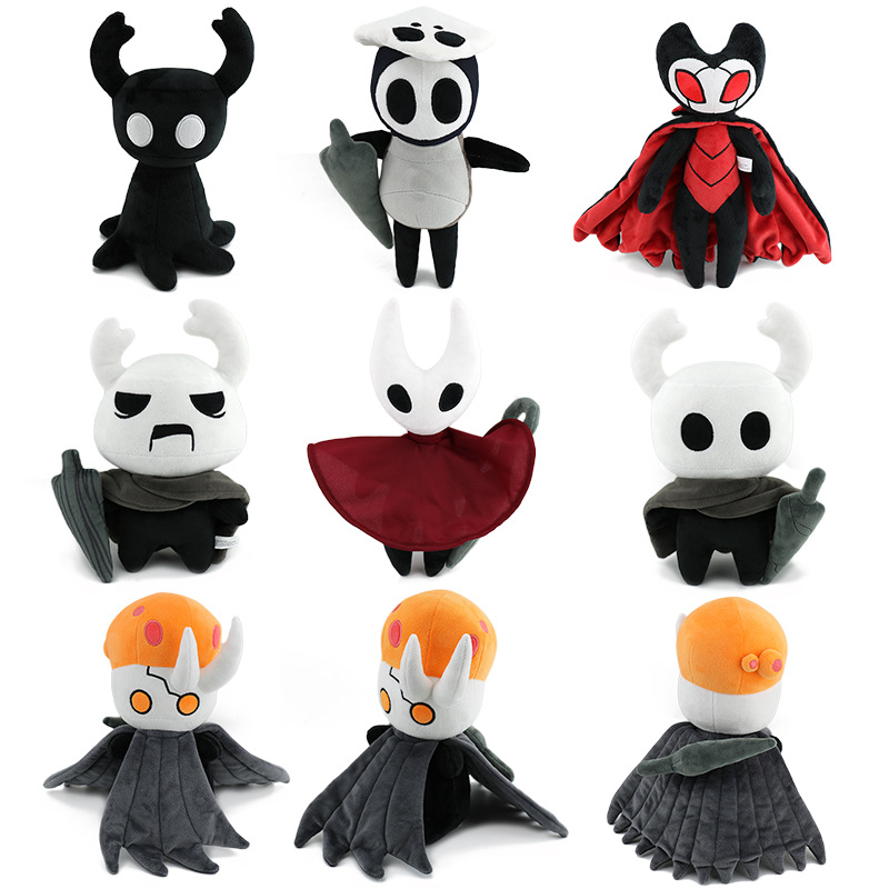 Hollow Knight Game Character Kawaii Plush Doll Hornet the Knight Cute Plushies Game Fans Collection Toy