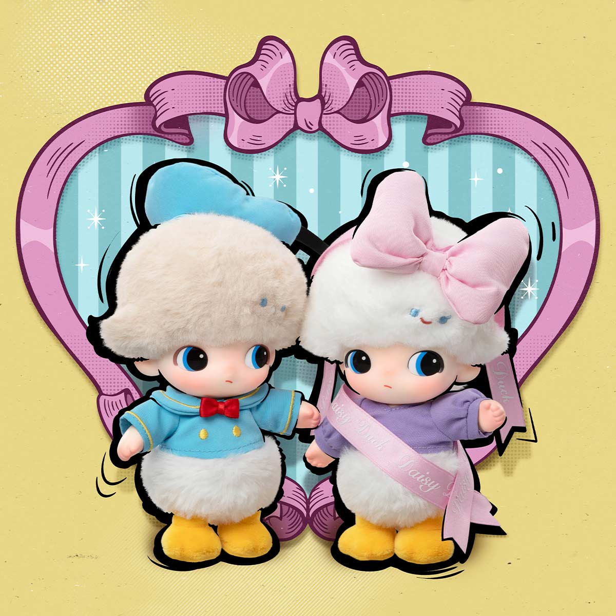 Dimoo World Vinyl Plush Keychain