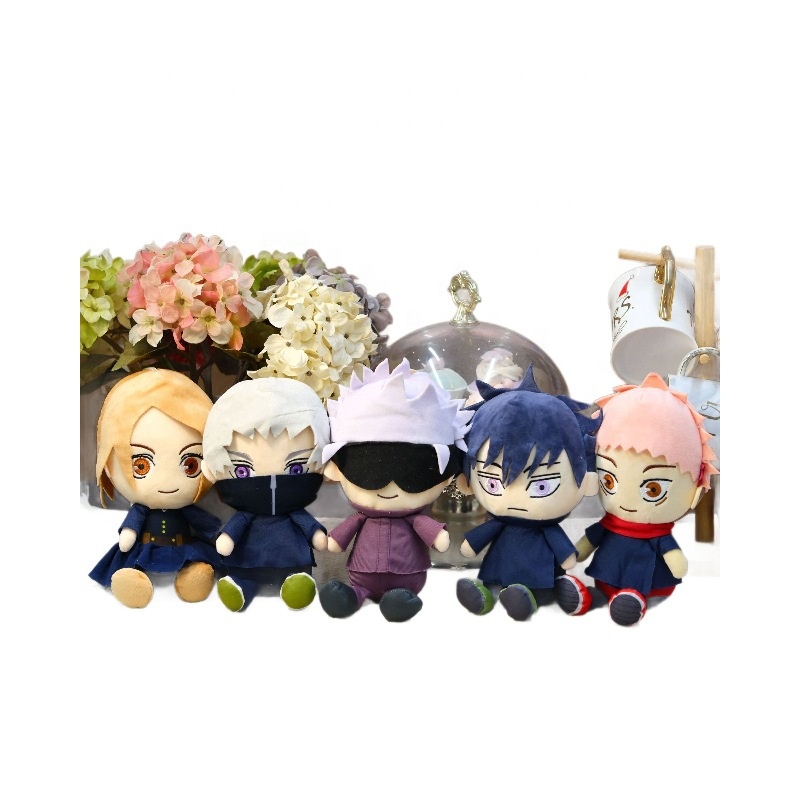 Hot Product Different Anime Characters Plush Toys 20cm Jujutsu Kaisens Plush Fashion Stuffed Plush Toy