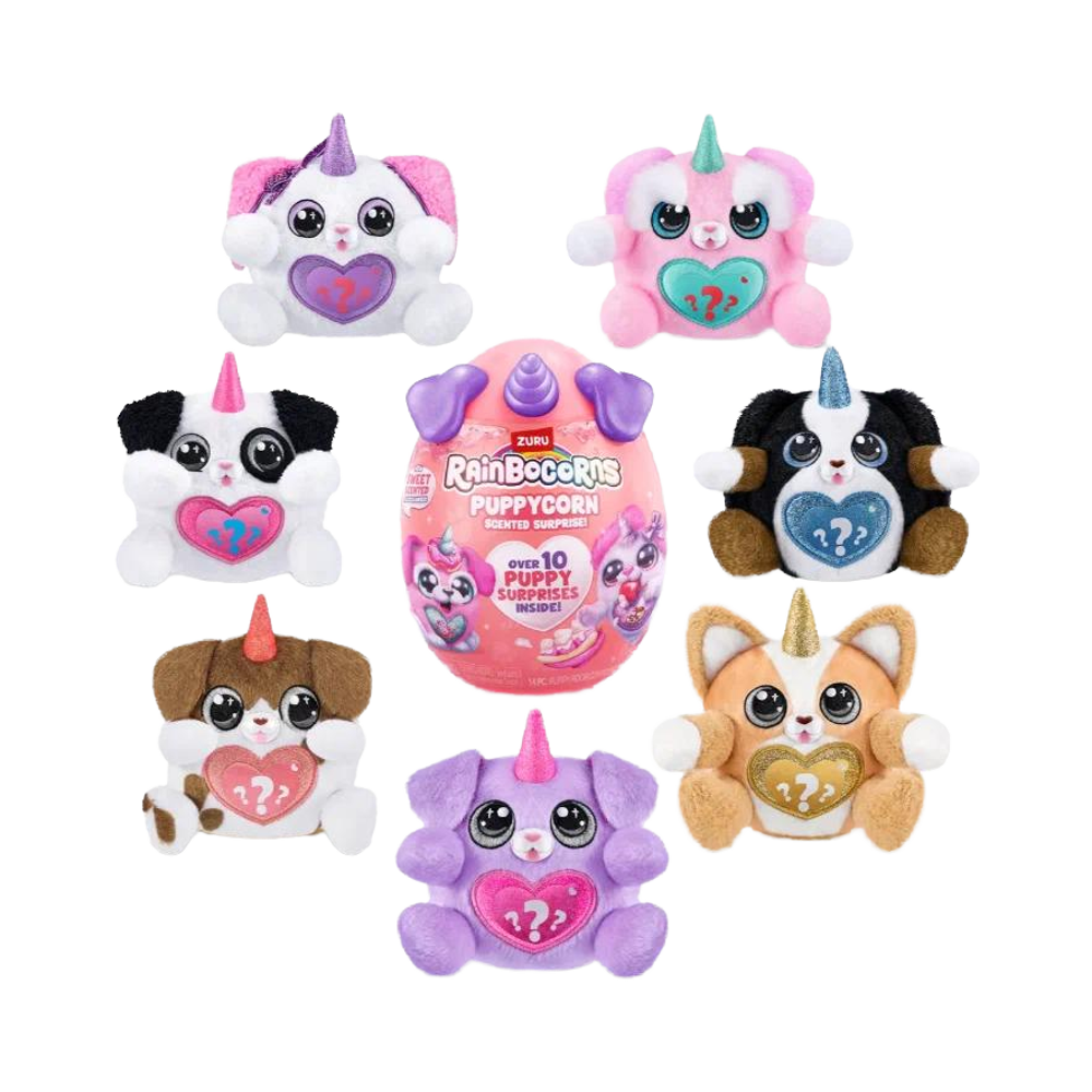 Wholesale Stock Original Zuru Puppycorn Surprise Egg Toys Rainbocorns Mystery Boxes Movie TV Theme Plush Stuffed Animal Toys