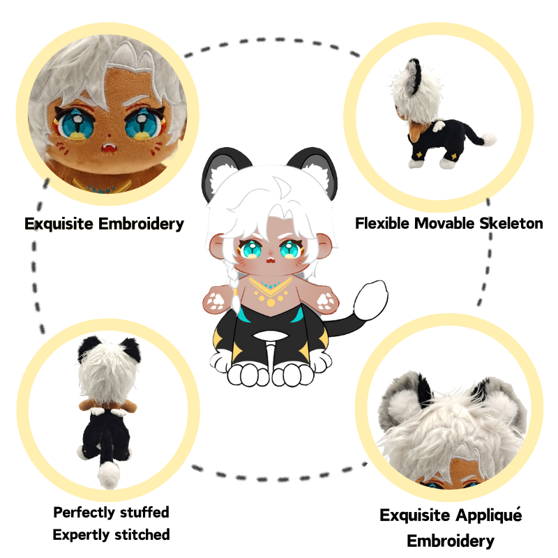 Game Character Plushie Create Stuffed Dolls from Book Character Kawaii Plush Custom Plushie Manufacturer Custom Plush Doll