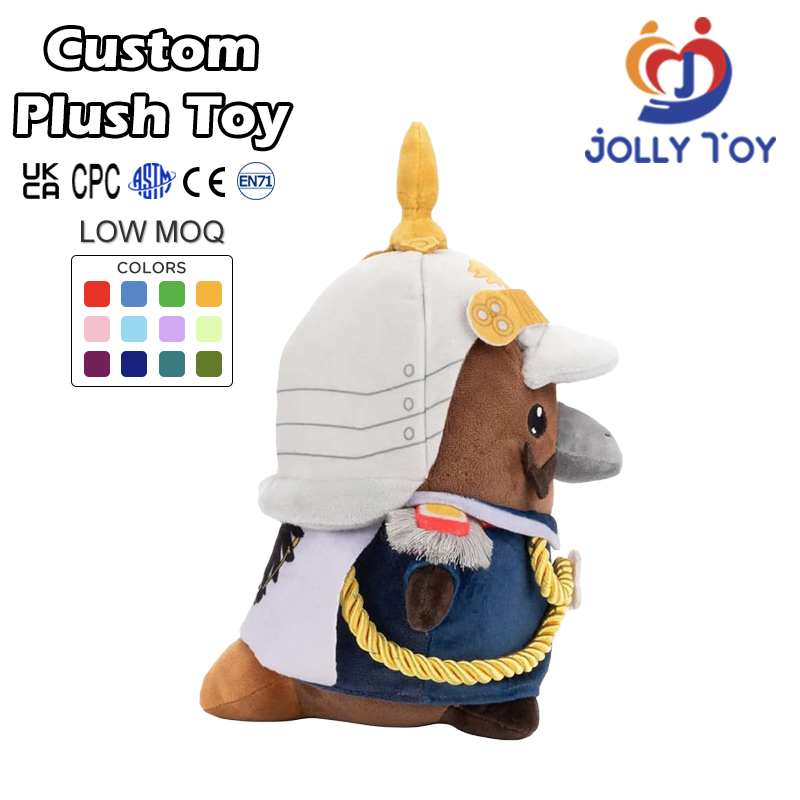 Custom Cute Game Character Plushie Stuffed Animals Kaiser Platypus Stuffed Doll Design Your Own Plush Toys