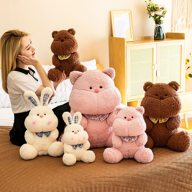 Creative Custom Plush Rabbit Toys Soft and Comfortable Animal Plush Toys Holiday Gifts
