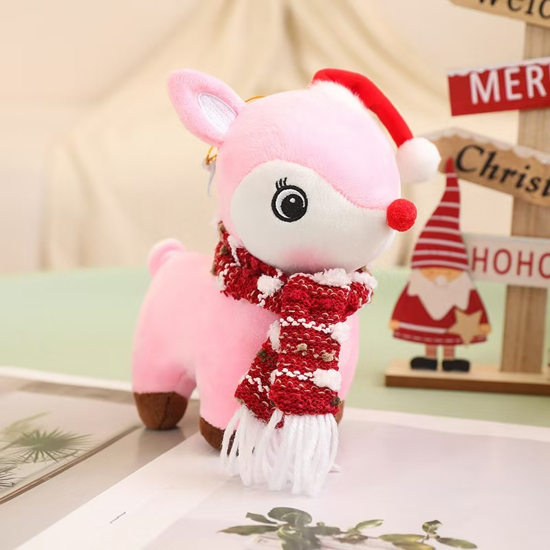 Adorable Holiday Plush Deer Toy for Festive Cheer