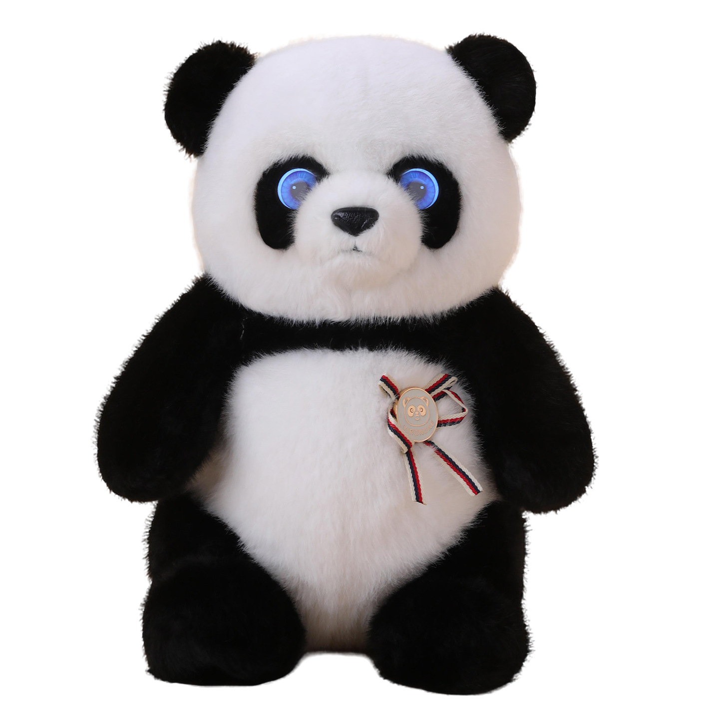 Intelligent AI Dialogue Panda Plush Robot Toy, Interactive Talking Stuffed Doll Emotional Companion Early Education Toy