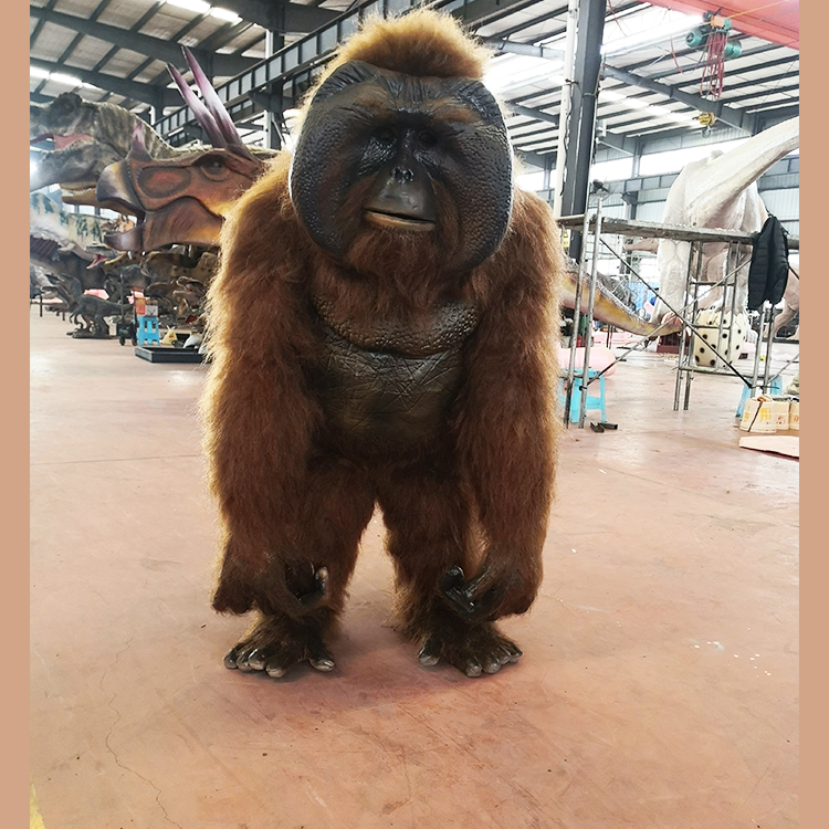 Customized Adult Artificial Life Size Gorilla Suit Bear Elephant Animal Costume For Sale