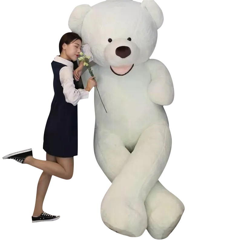 Wholesale Skin Plush Toy Super Soft High Quality Animal Doll Large Size Bear Skin Best Price Big Giant Teddy Bear
