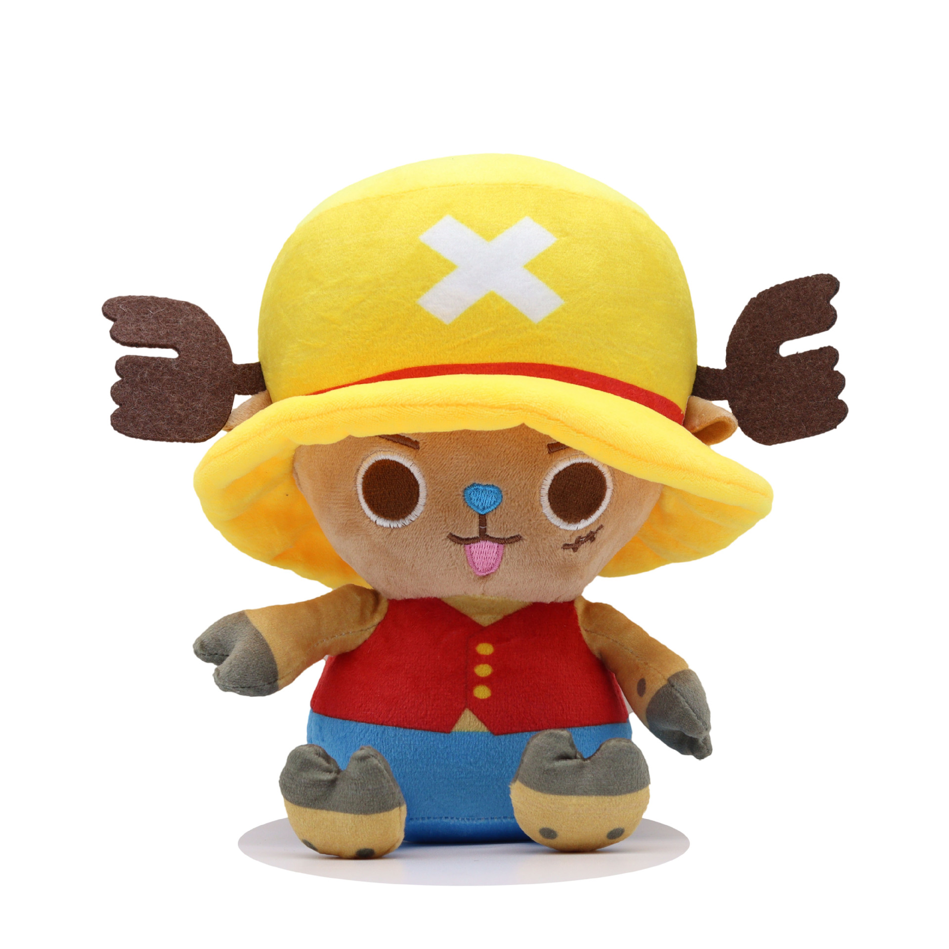 Wholesale Super Soft Cartoon Anime Dolls Luffy Zoro Chopper Plush Toys Figures-PP Cotton Filled Birthday Gift
