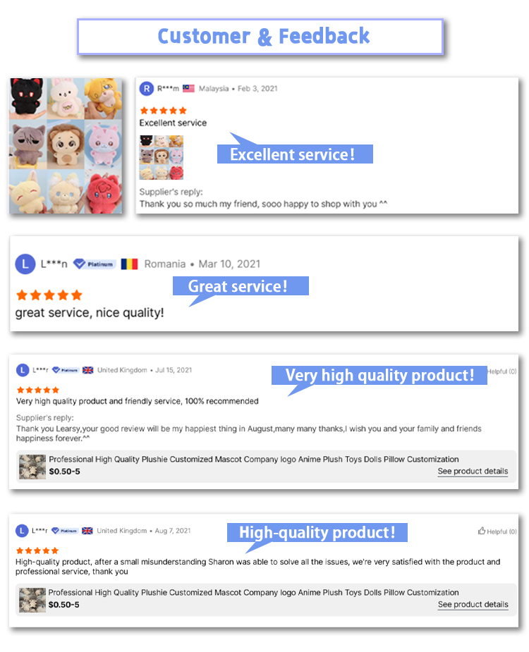 Custom Plush Showcase 7