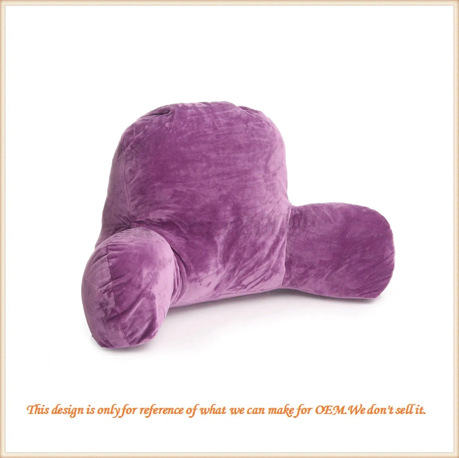 Custom Logo Design Comfortable Hug Pillow Throw Plush Backrest Cushion for All