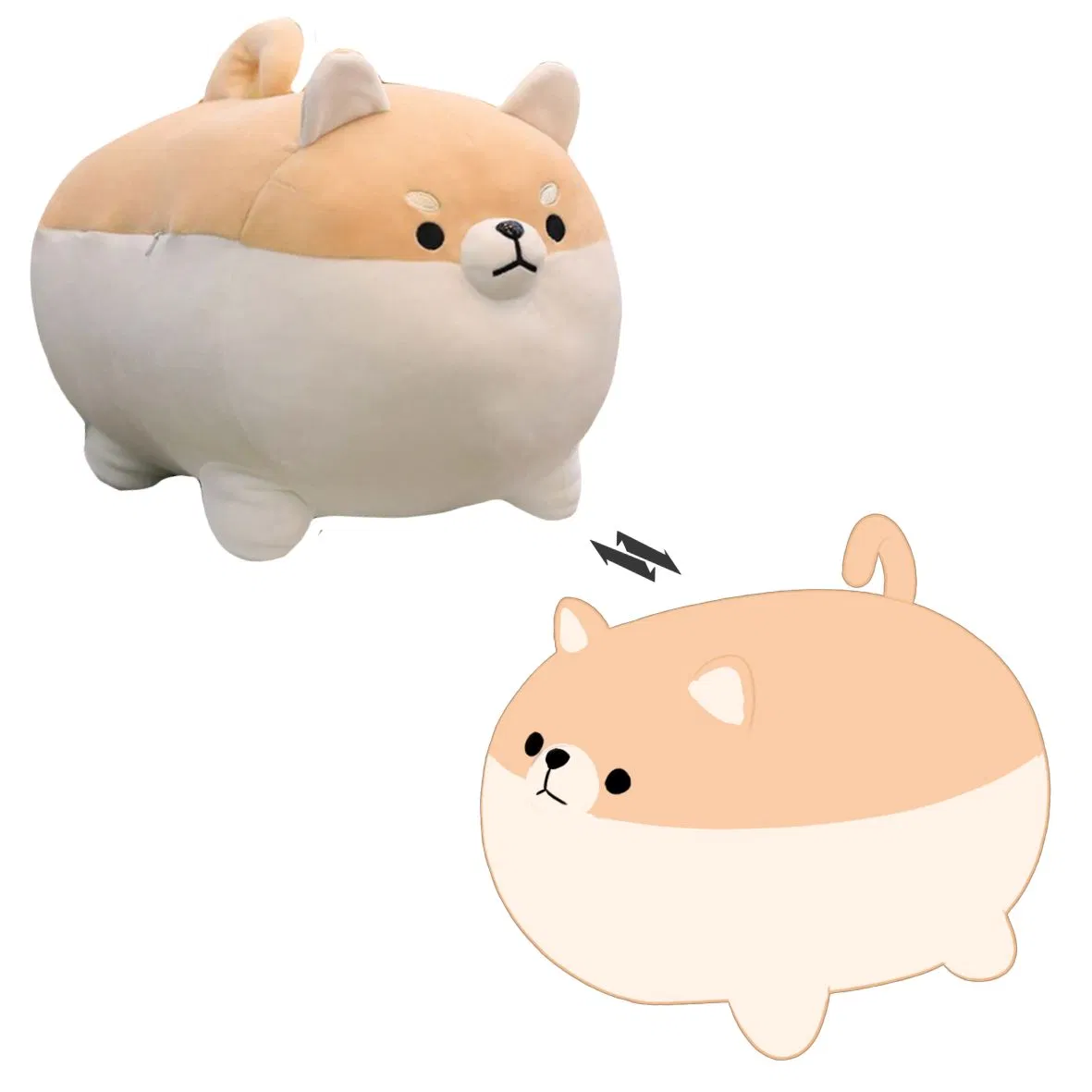 Latest Cute Animal Plush Toys Selling Customized Soft and Comfortable Cute Fashion Decorative Toys Holiday Gifts