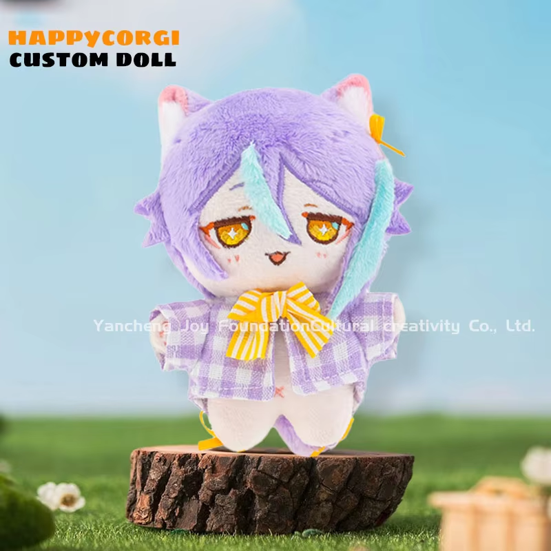 Custom Make K-pop Star Plush Doll Anime Figure Stuffed Animal Toys Kawaii Characters OEM Personalized Clothes Accessories