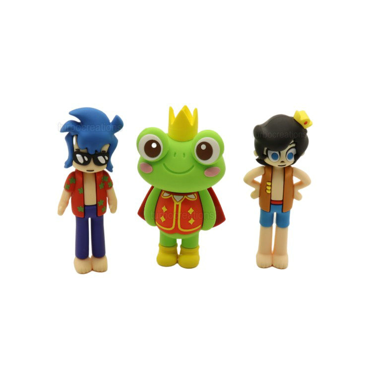 Small Animal Figurine Toys 3D PVC Action Figure Custom Logo Silicone Crafts Toys Figure For Promotional Gifts