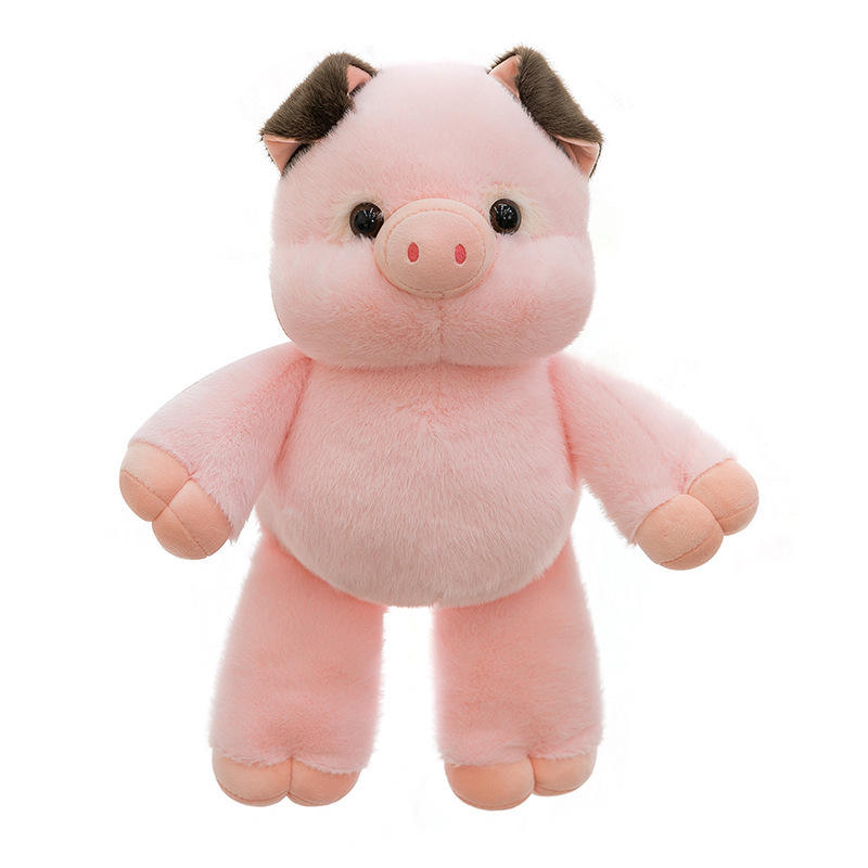 Anti-Shedding Durable Highland Cow &amp; Pig Stuffed Animal Toys Soft Plush Doll Stable Quality For Wholesale And Toy Store Retail