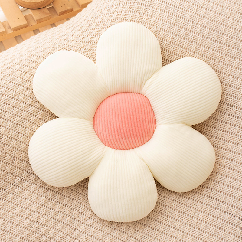 Factory Price Flower Plush Pillow Cushion Luxury Home Decorative Seating Cushions Floor Pad Throw