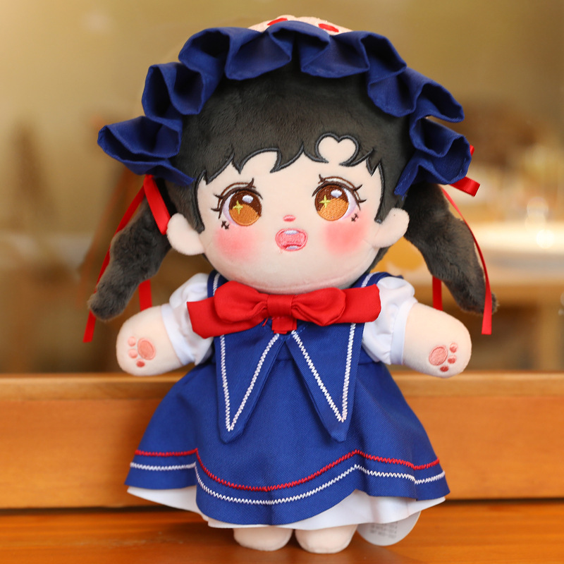High Quality Plush Anime Game Figure Doll K-pop Plush Doll Design Custom Doll Character Plush Mascot With Removable Accessories