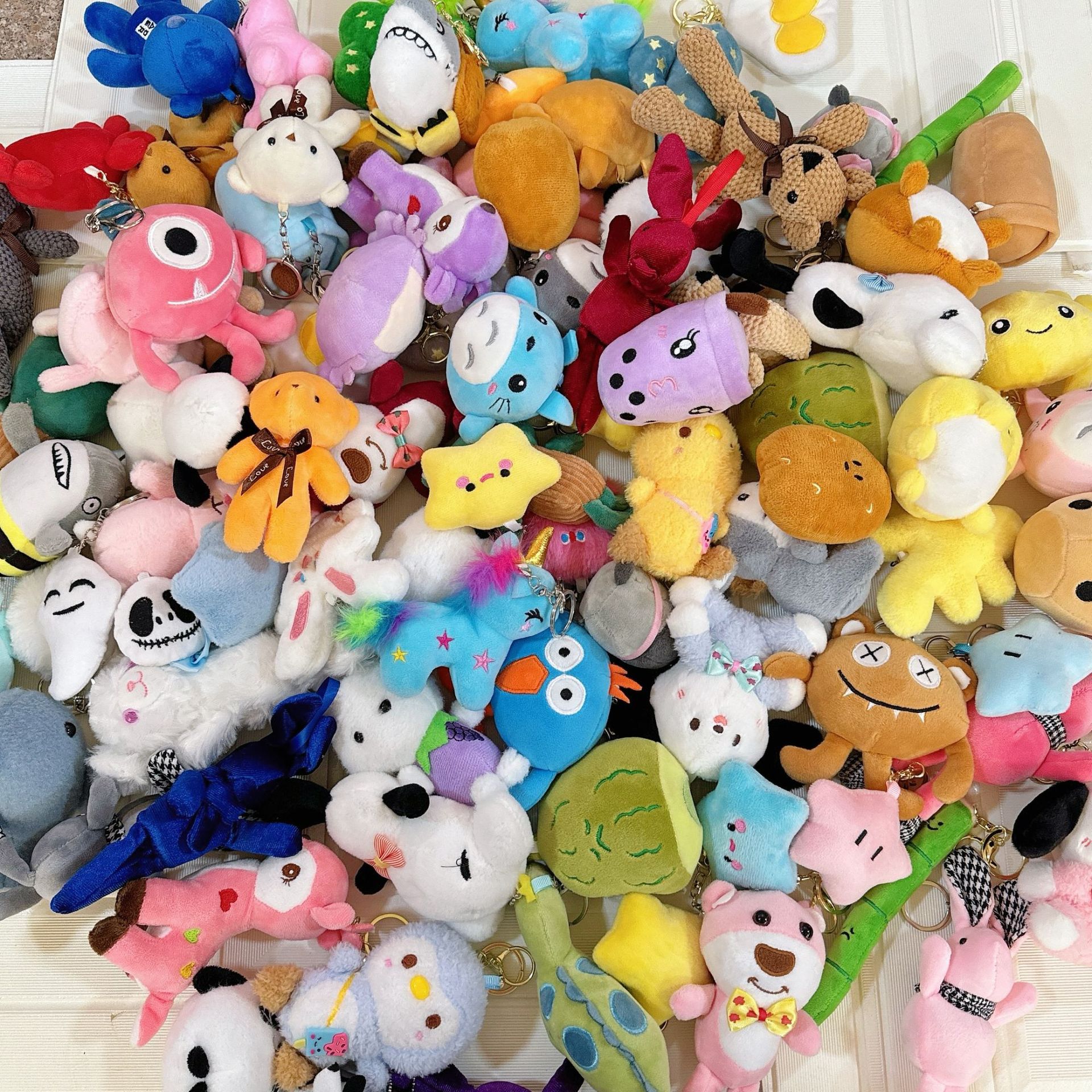 Claw Machine Doll Stuffed Plush Toys Super Soft Cartoon Crane Doll PP Cotton Filling For Weddings-Wholesale Manufacturers