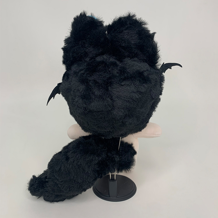Custom Little Monsters Bat Ears Anime Plush Doll Idol Kpop Mini Soft Toy Detachable Clothing Accessories