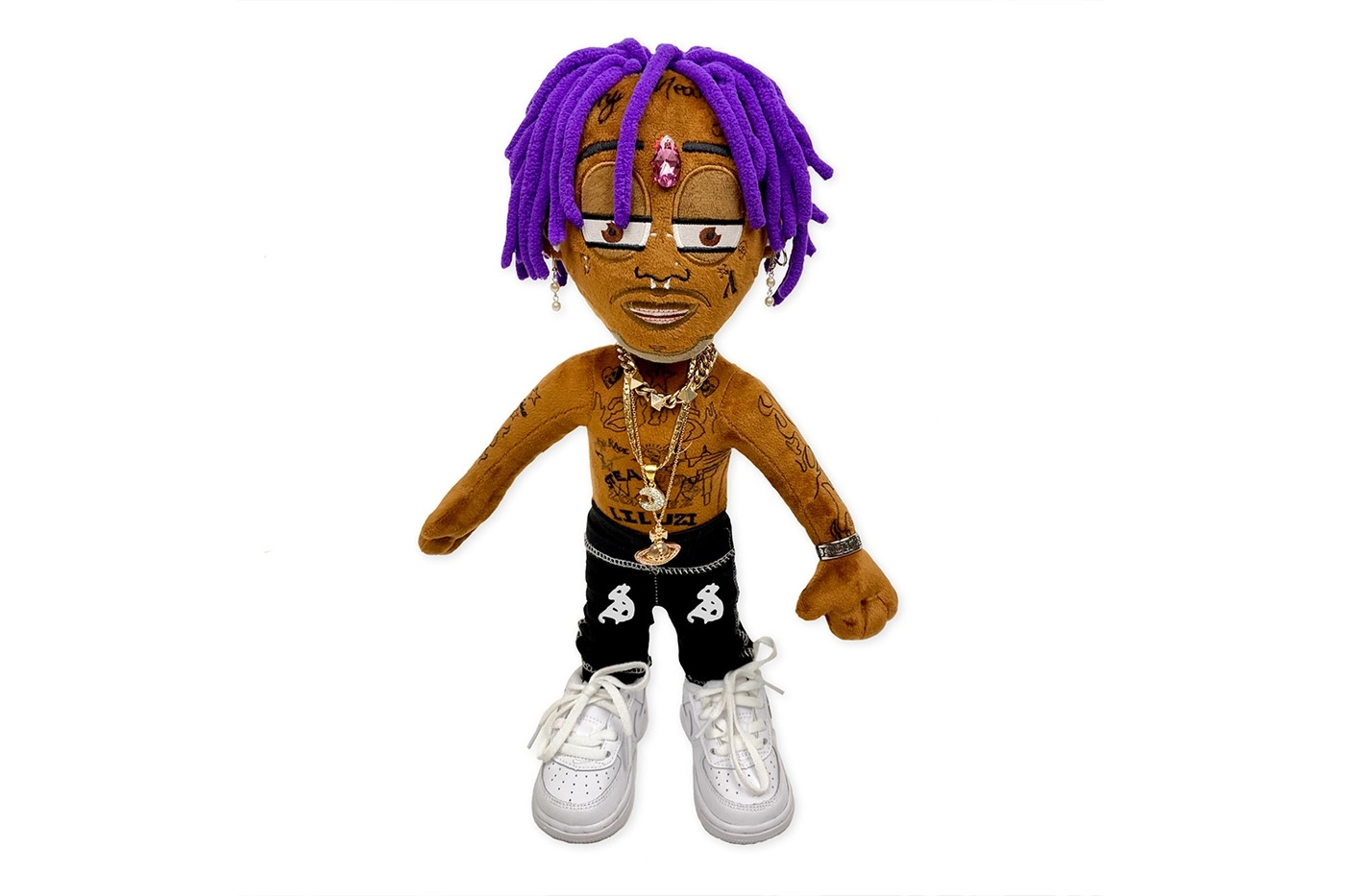 Custom Plush Doll Fashionable Game Character Plush Figure Doll Custom Anime Plushie Dolls Custom Rapper Plushies