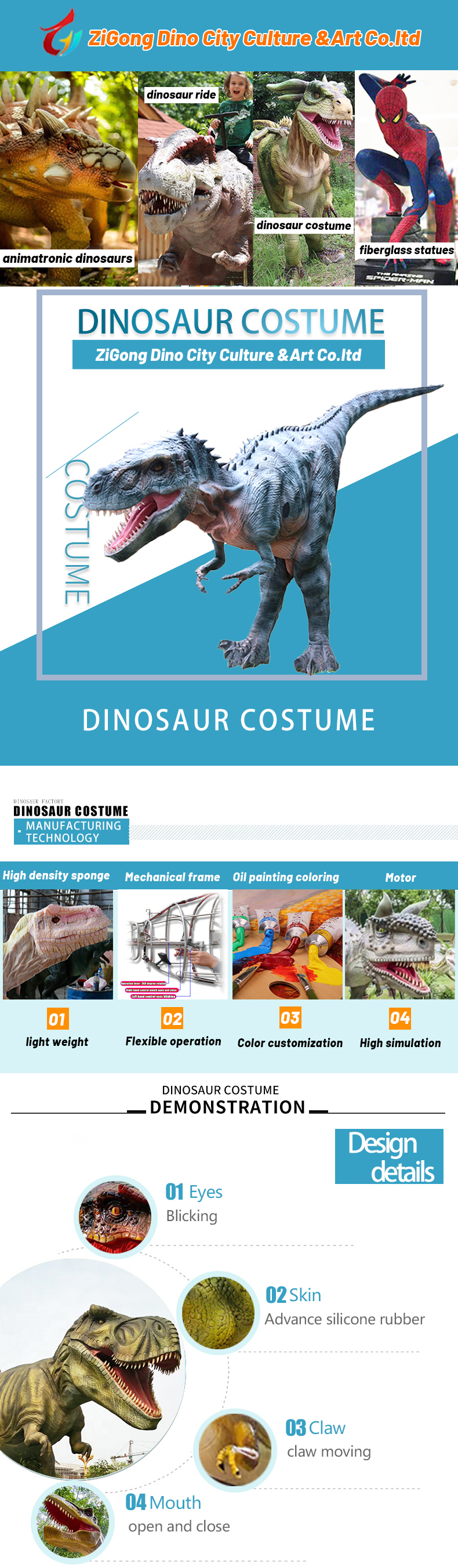 Dinosaur Model Details