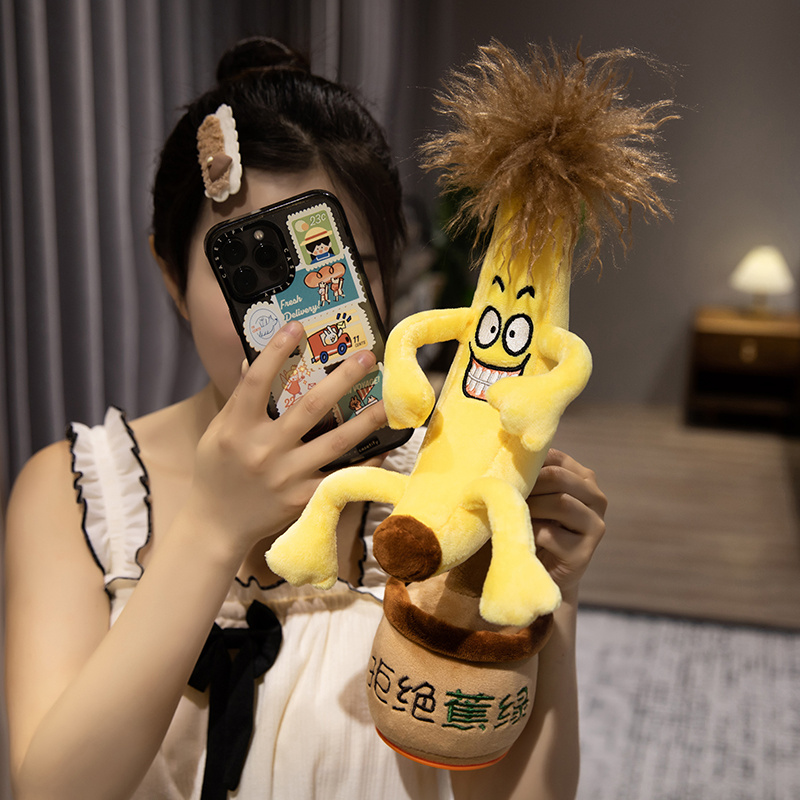 Funny Talking Singing Dancing Electronic Plush Toy Factory Wholesale Interactive Stuffed Toy for Kids