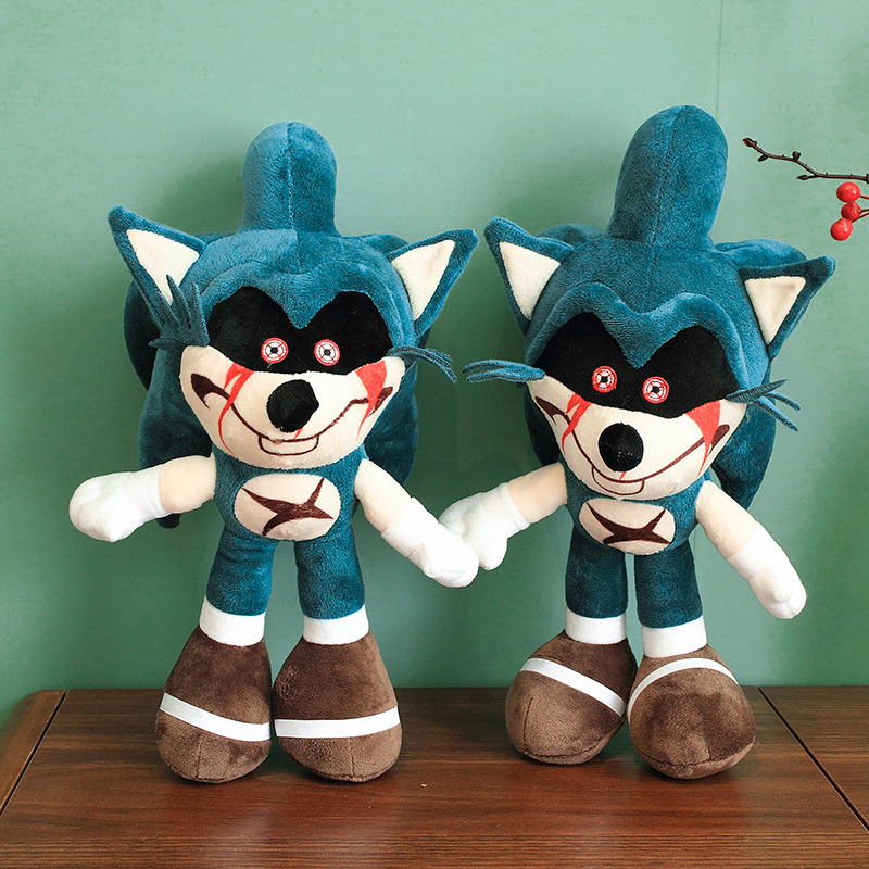 New Arrival Sonic and the Black Knight Game Character Plush Hedgehog Stuffed Toys Novelty Sonic Stuffed Plush Doll for Game Fans