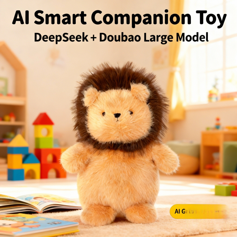 ODM AI Smart Super Soft Plush Bear Toy Intelligent Companion That Sings Speaks Multiple Languages Baby Bedtime Early Education