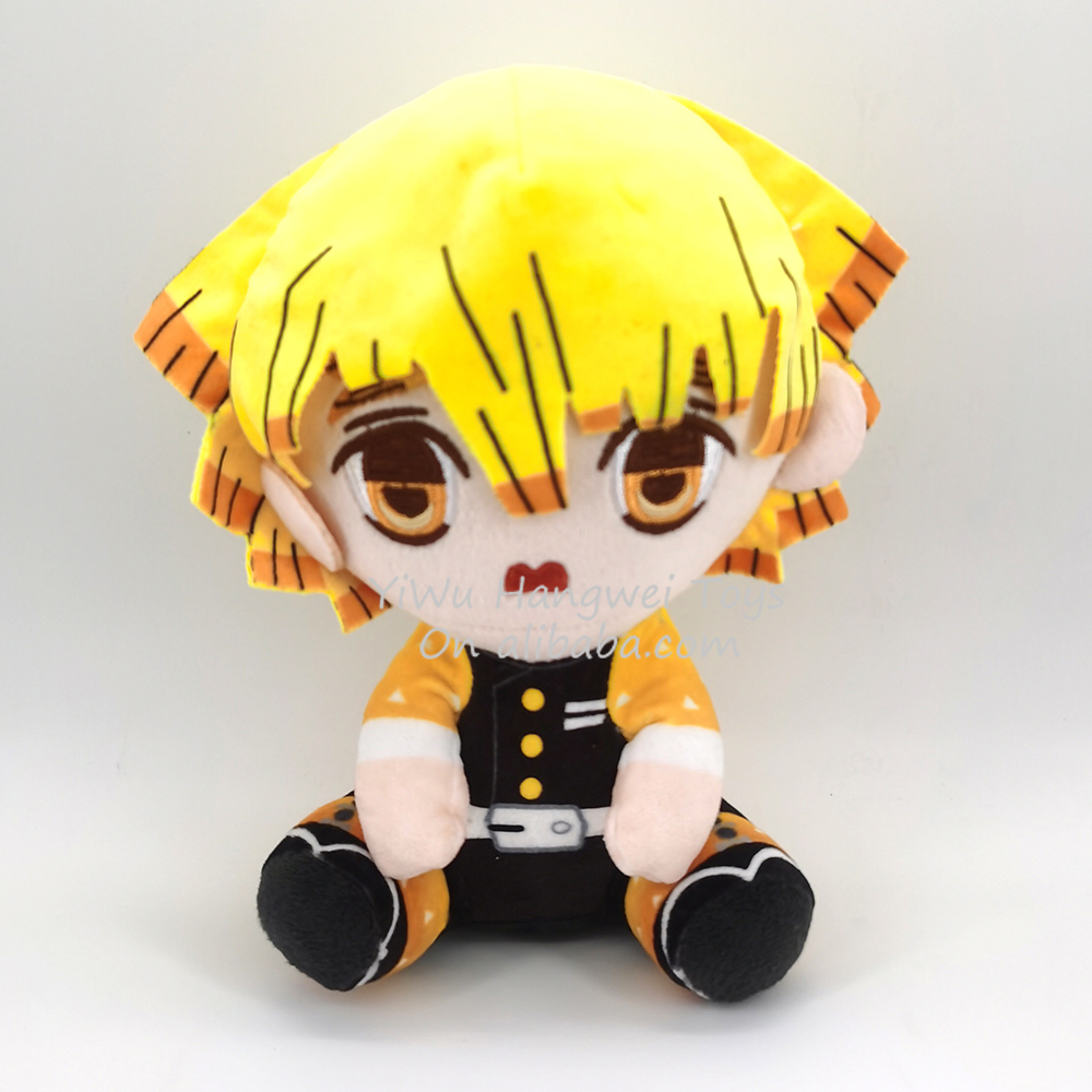 Factory Wholesale 12/20cm Demon Slayer Plush Toy Doll Anime Character Tomioka Giyuu Japan Cartoon Anime Plush Toys for Claw Mach