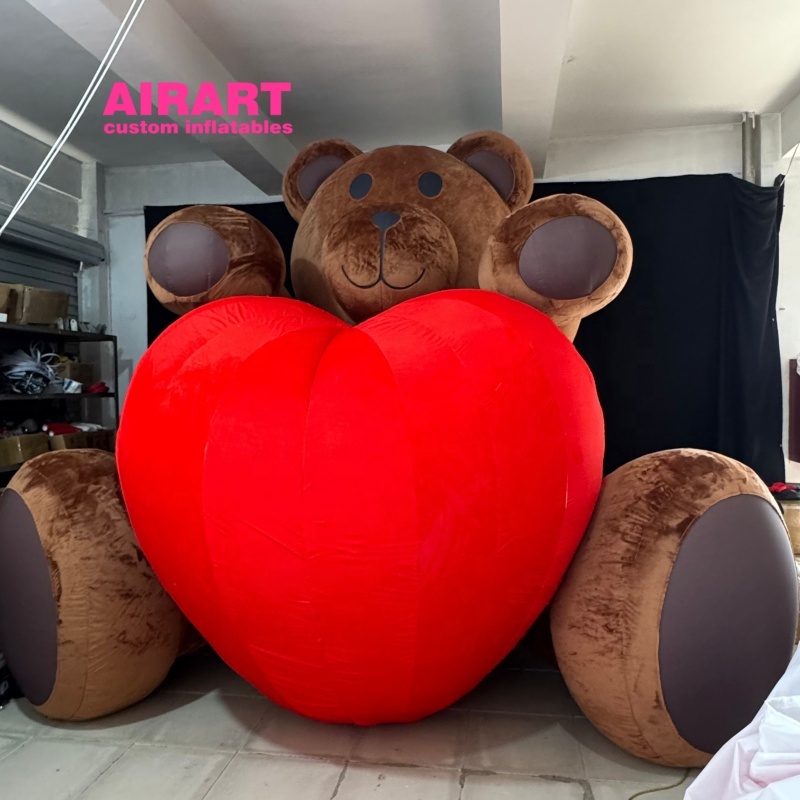 Giant Plush Teddy Bear for Adults for Wedding Anniversary Decoration with Customizable Logo