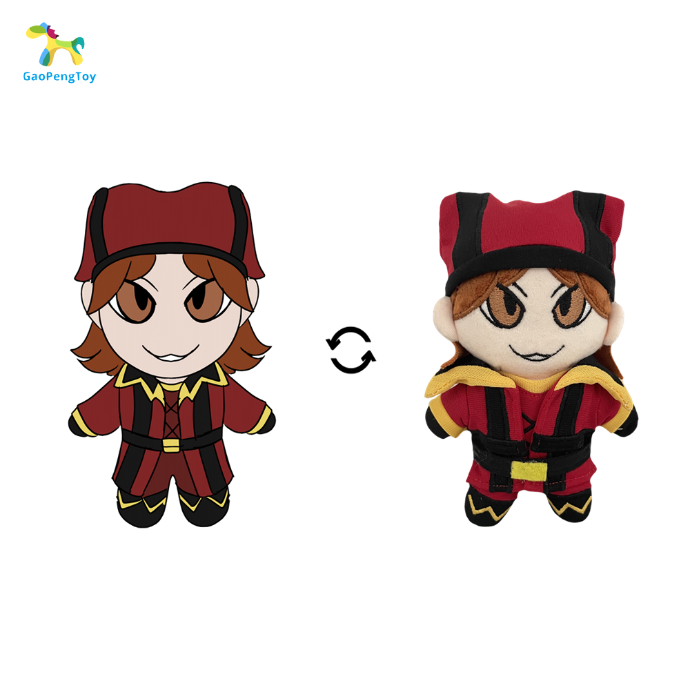 OEM ODM Most Popular Game Character Anime Character Figure Korean Star Plush Dolls Plush Toys and Dolls for Original Artis