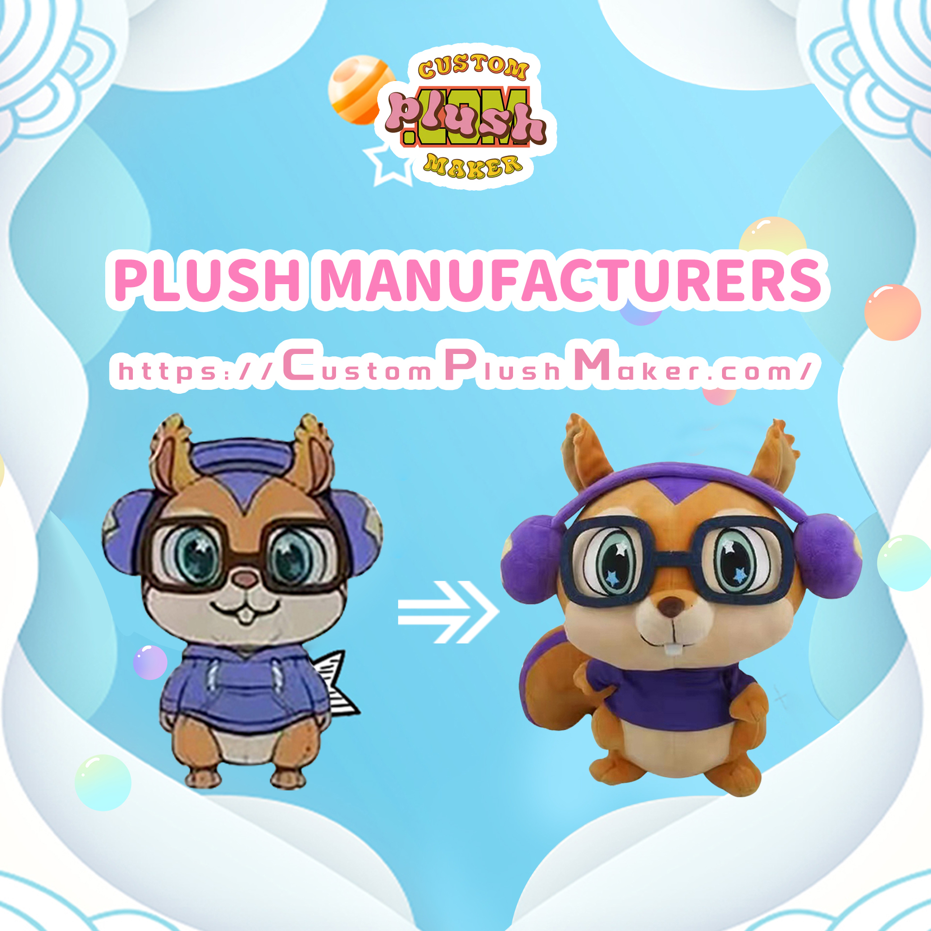 Customplushmaker Custom Logo Made Soft Stuffed Bear Doll Character Plush Keychain Pillow Anime Custom Toy Oem Talking Leopard