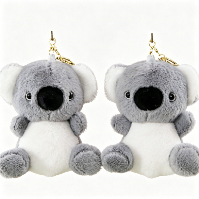 Cute Stuffed Animal Dog Horse Anime Plush Key Chain, Fashion Accessory Backpack Clips, Kindergarten Gift, Handbag Pendant