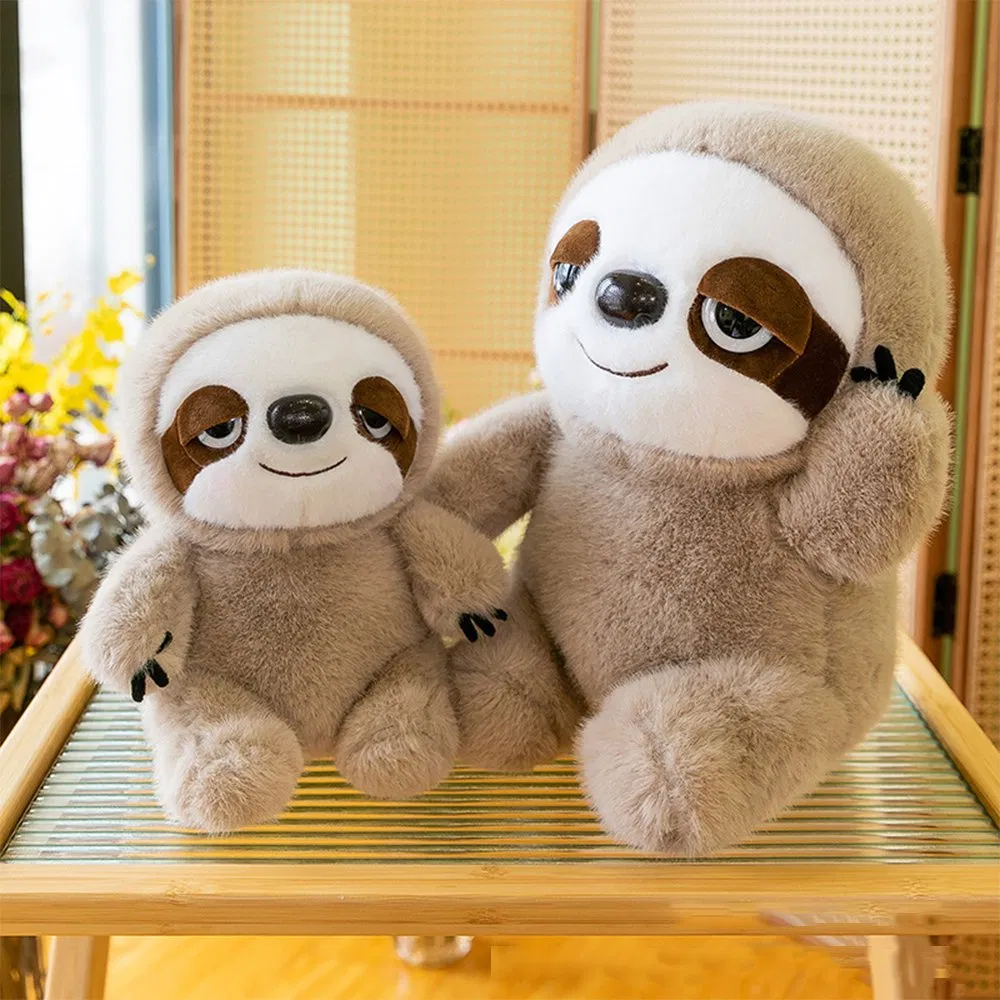 Low MOQ Custom Sloth Plush Toy Holiday Gift
