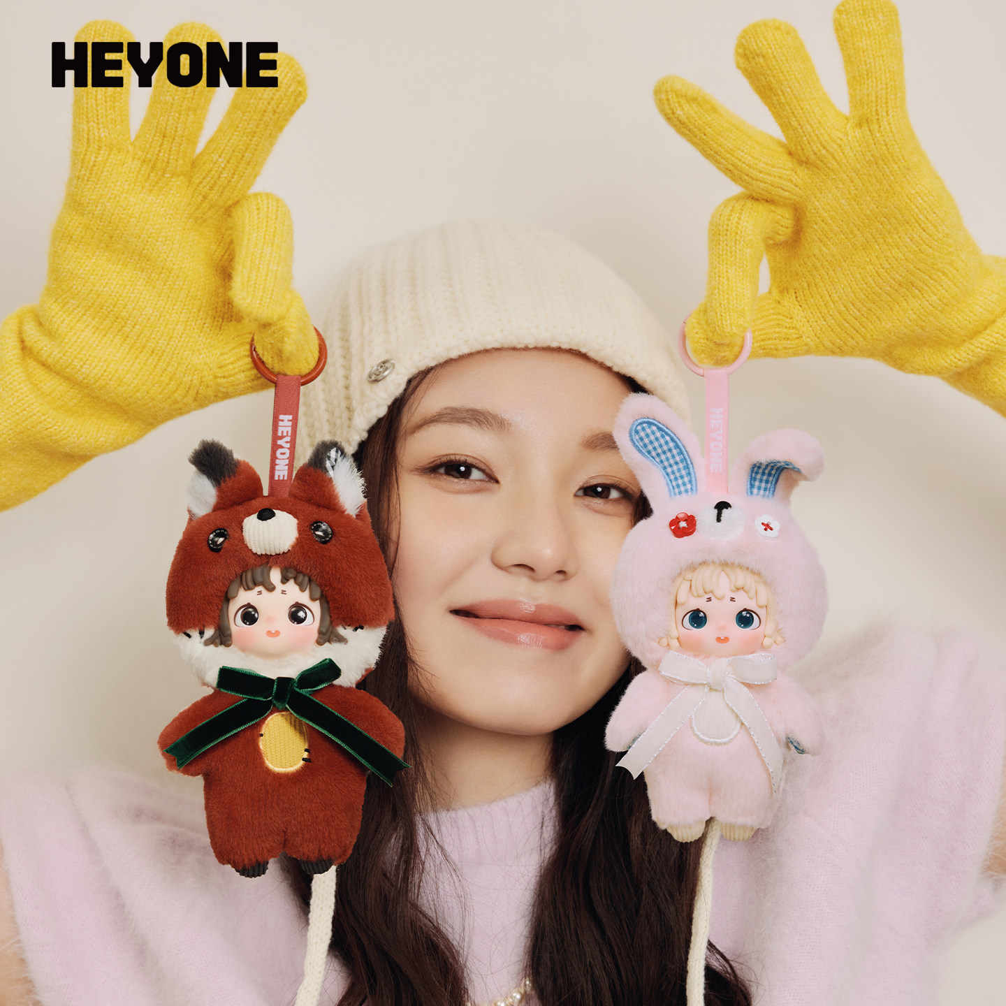 HEYONE Black Play Frozen Stitching Time Vinyl PVC Plush 1/6 Scale Movie TV Birthday Gift Trendy Blind Box Ages 14+