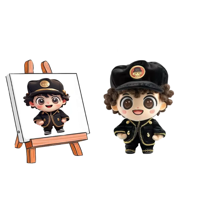 Custom Manufacturer's Cute Anime Character Plush Toys Stuffed Dolls for Collection or Gifts Filled with PP Cotton