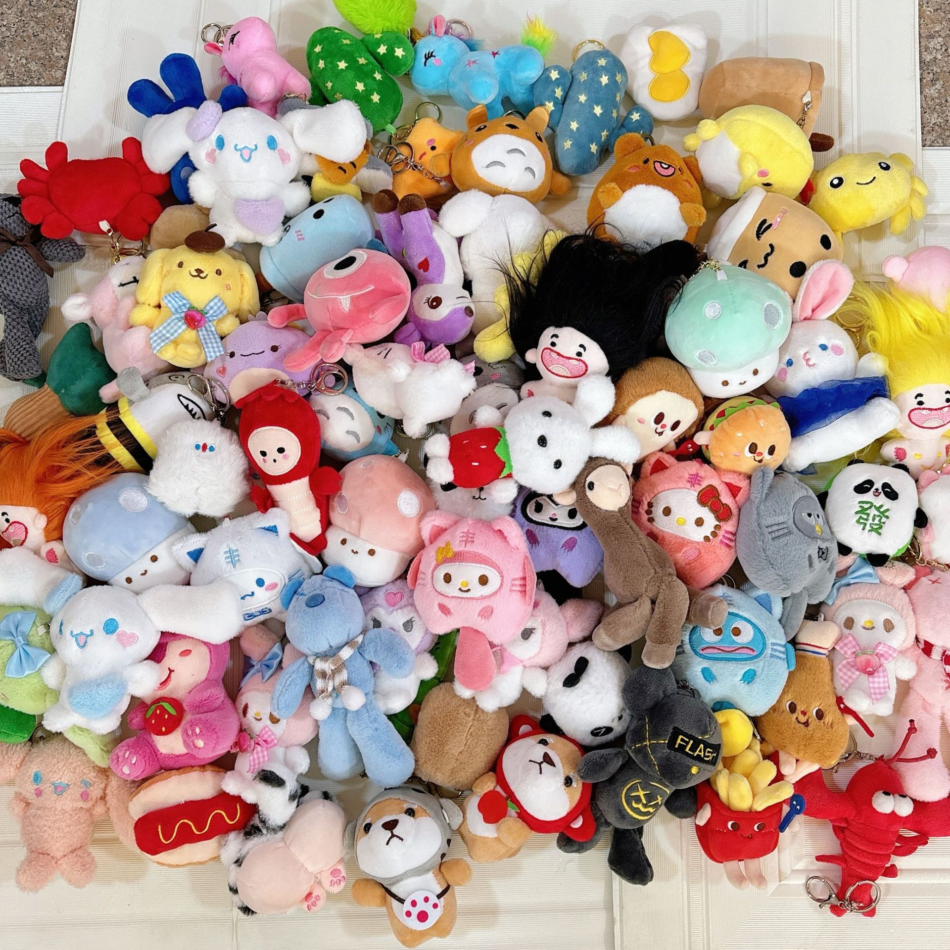 Claw Machine Doll Stuffed Plush Toys Super Soft Cartoon Crane Doll PP Cotton Filling For Weddings-Wholesale Manufacturers