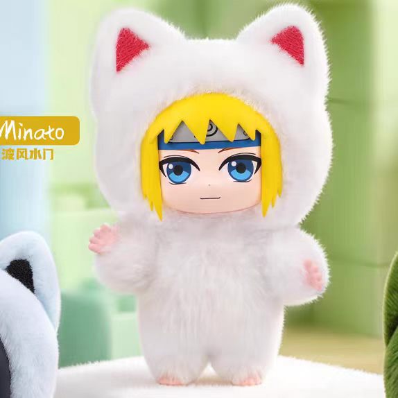 For Frozen Cat Ear Collection Japan Anime Plush Blind Box-Kawaii Cosplay Collectible Plush Toy Room Decor