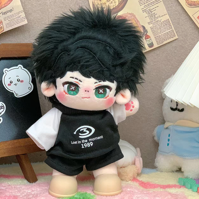 OEM ODM Anime Characters Super Soft Plush Doll 20cm Custom Identity V Cartoon Game Figure Eco-friendly Fabric for Home Decor