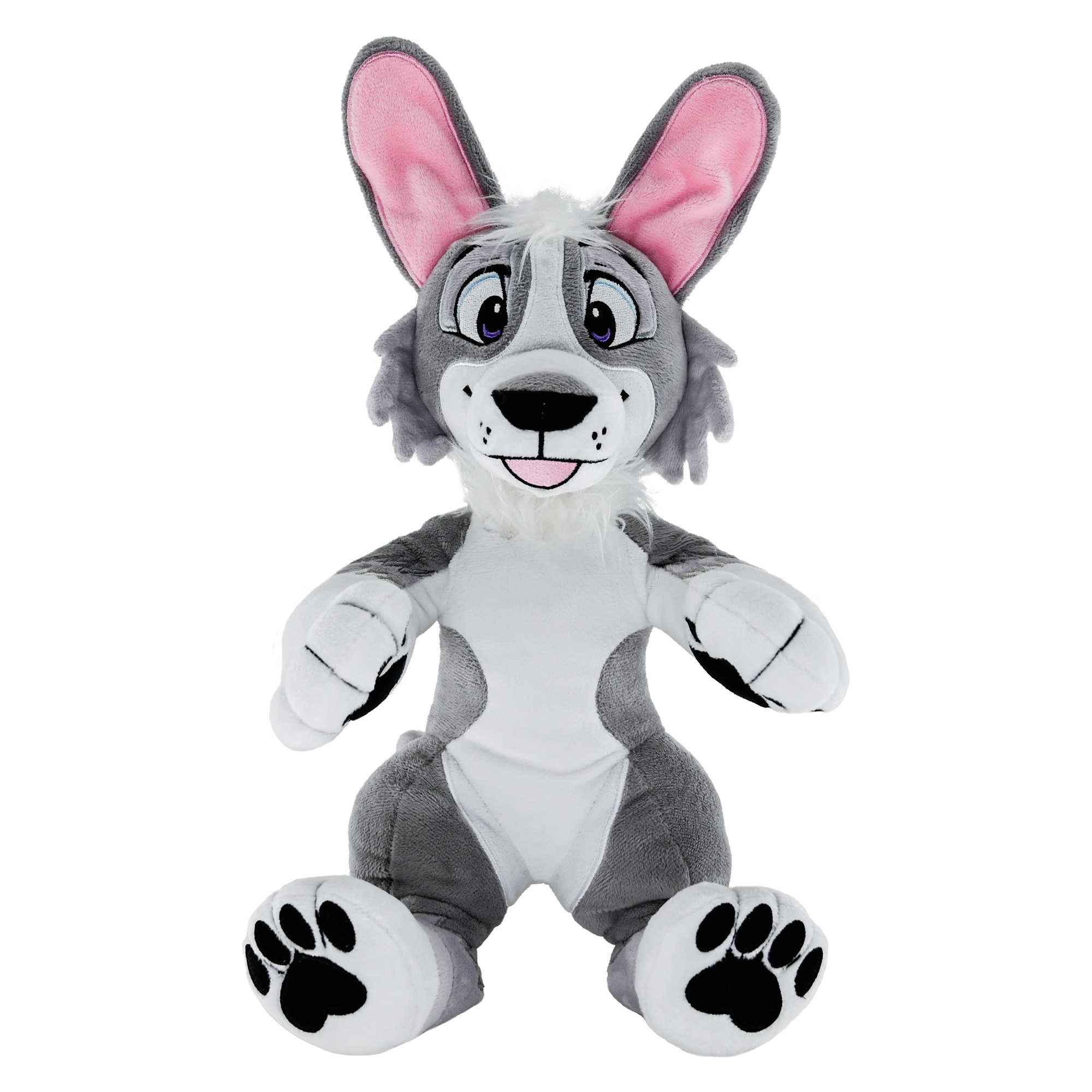 Fursona Furry Wolf Stuffed Animal Anime Movie Character Figure Plush Toys Customized Company Mascot Plushies