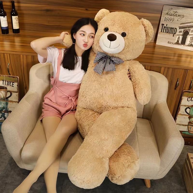 IN STOCK Soft Kawaii Cute Plushie Peluche Animal Pillow Cushion Stuffed Small Giant Big Costume Panda Teddy Bear Plush Toy