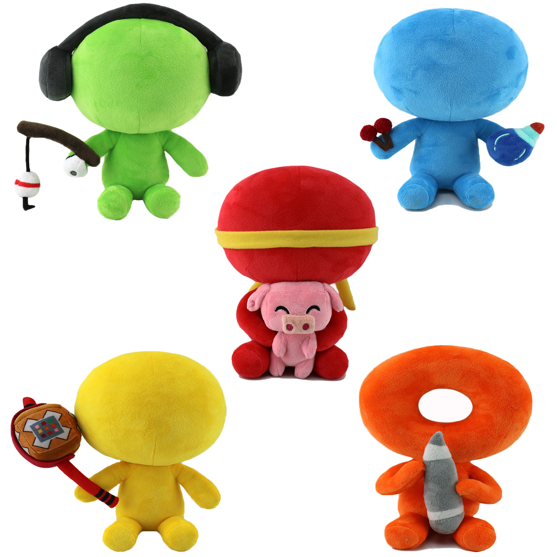 Youtooz Plush Toys Game Characters Peripheral Cute Youtooz Stuffed Plushies Toy Kawaii Dolls for Room Decora Children Gifts
