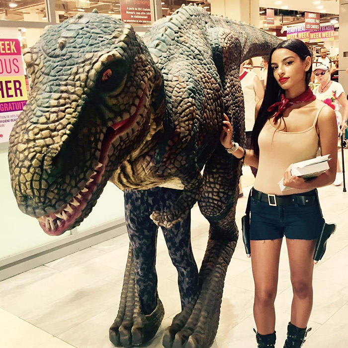 Raptor Costume View 3