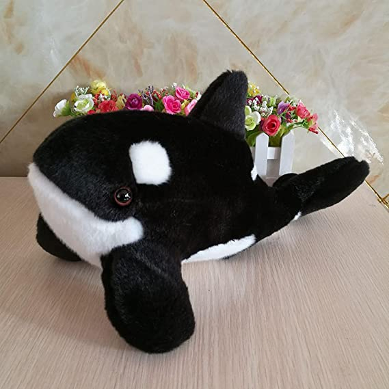 New Soft Cute Black Killer Whale Stuffed Toy Boy's Holiday Gift