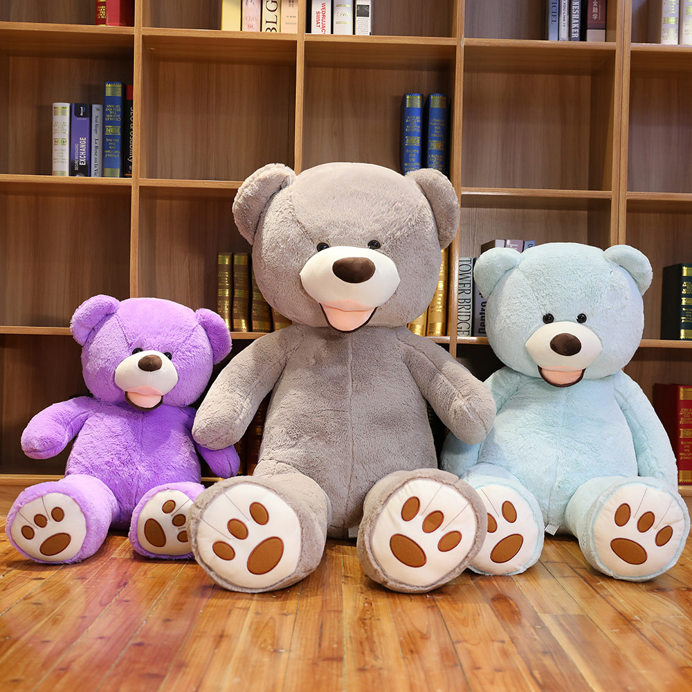 Wholesale Customization Giant Big Teddy Bear Plush Toy Stuffed Animal Skin With PP Cotton Filling Plush Stuffed Animal Toy