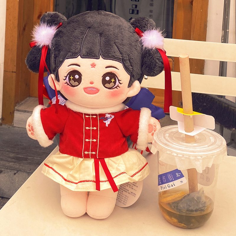 High Quality Plush Anime Game Figure Doll K-pop Plush Doll Design Custom Doll Character Plush Mascot With Removable Accessories