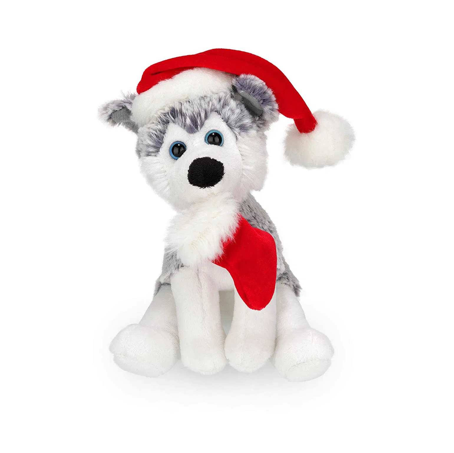 Customized Plush Dog Toy Holiday Decoration Gifts for Happy Christmas