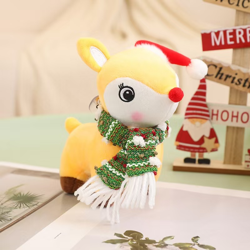 Adorable Holiday Plush Deer Toy for Festive Cheer