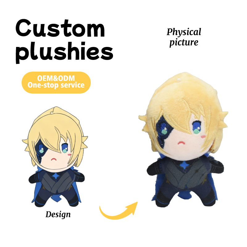 Customized Plush Toys of Cartoon and Game Characters; Exclusive Character Designs; Custom-made Game Brand Merchandise.